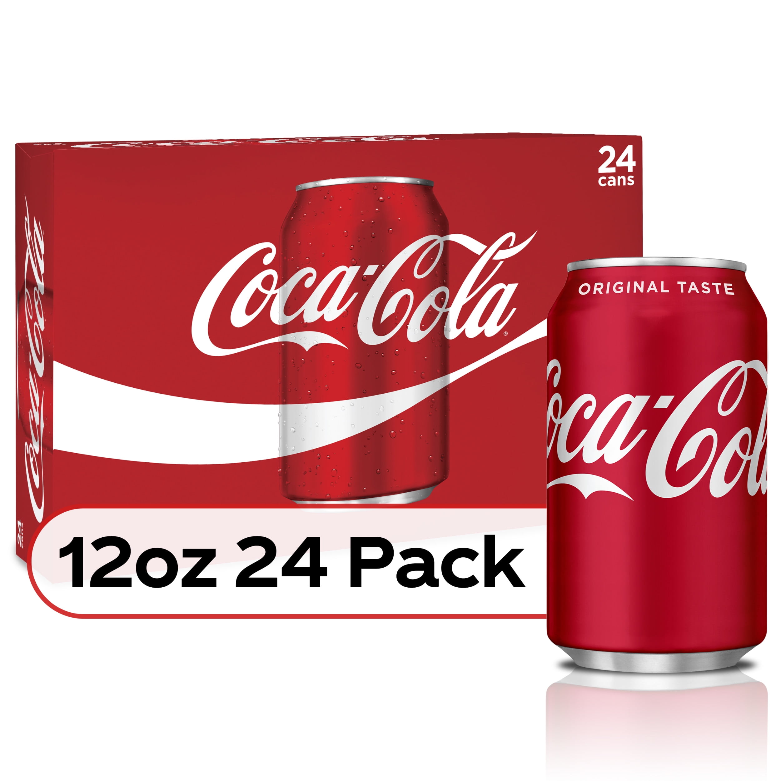 Zeeziekte Expliciet zacht Coca-Cola Soda Soft Drink, 12 fl oz, 24 Pack - Walmart.com - Walmart.com