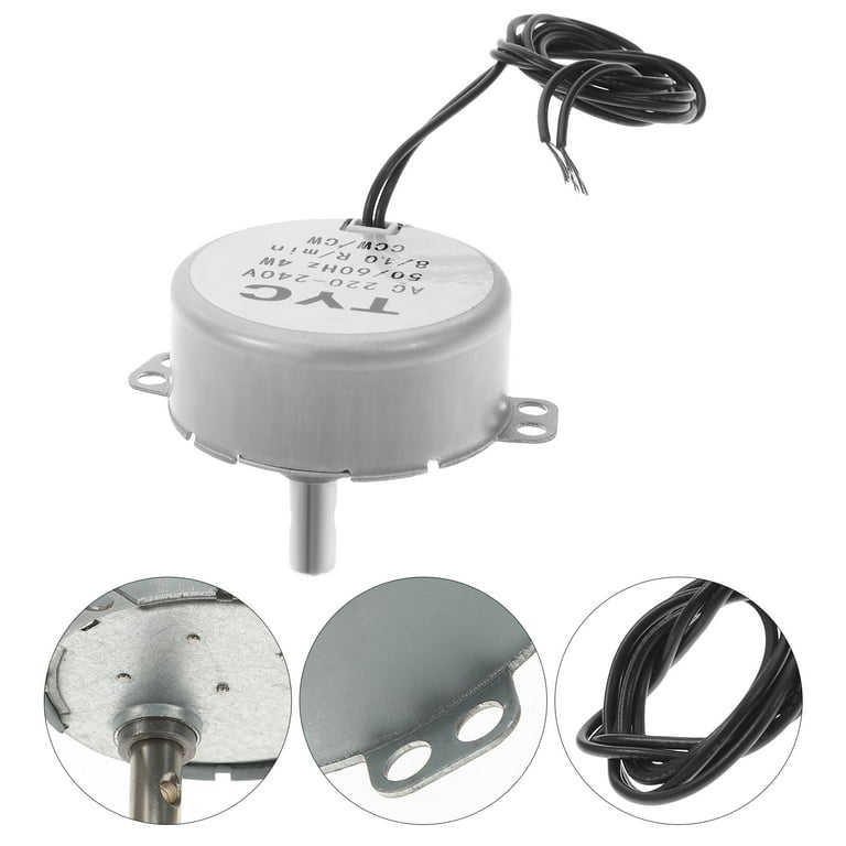 BESTONZON Reindeer Motor 4w Electric Motor Slow Rotating Motor Cw