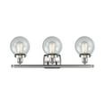 thumbnail image 3 of Innovations Lighting 916-3W-BK-G202-6 Beacon 3 Light 26" Wide Vanity Light - Black, 3 of 7