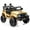 Yellow, variant on Juibresa 12 Volt Powered Ride-On Truck Car for Kids,Electric Vehicles with Remote Control, Spring Suspension,Led Lights, Music,3 Speeds,Ideal Gift for Child