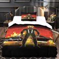 thumbnail image 2 of Ghost Rider Marvel Bedding Set Duvet Cover Superhero Theme Quilt Cover Breathable Microfiber Single 135*200 Cm, 2 of 5