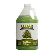 Jeffers Pet Nature's Best Cedar Shampoo for Dogs & Cats – Natural Detergent & Soap Free Formula with Cedarwood Oil, Eucalyptus & Aloe – Moisturizing, Deodorizing, Fresh Coat – 1 Gallon