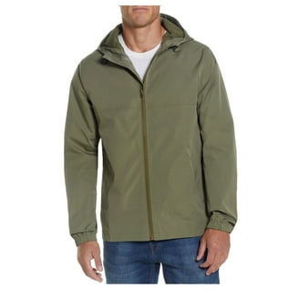 Rainier Waterproof Breathable Essential Rain Jacket in Hunter
