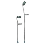 Mckesson Forearm Crutches Adult Steel Frame 300 lbs. Weight Capacity, 146-10403 - EACH