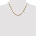 thumbnail image 4 of 10K Yellow Gold Figaro Chain Styles Necklace 5.35 mm Semi-Solid 18 inch, 4 of 4