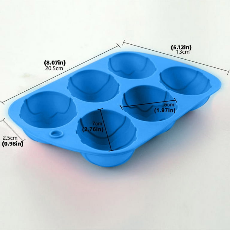 3D Rose Ice Molds Kitchen 1.3 Inch Small Ice Cube Trays Make 9