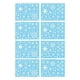 thumbnail image 1 of Nvzi 480 piezas de calcomanías navideñas para ventanas de vidrio, 9 hojas, decoraciones de invierno, B, 1 of 4