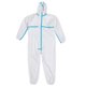 thumbnail image 2 of Traje de protección Mono con capucha para exteriores Ropa de seguridad desechable para taller de laboratorio, 2 of 5