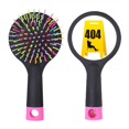thumbnail image 1 of Toilet Cleaning Tips Plastic Salon Detangling Hair Brush Cushion Base, 1 of 3