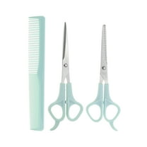 Unique Bargains 1 Set Durable Hair Cutting Scissors for Hair Styling Blue