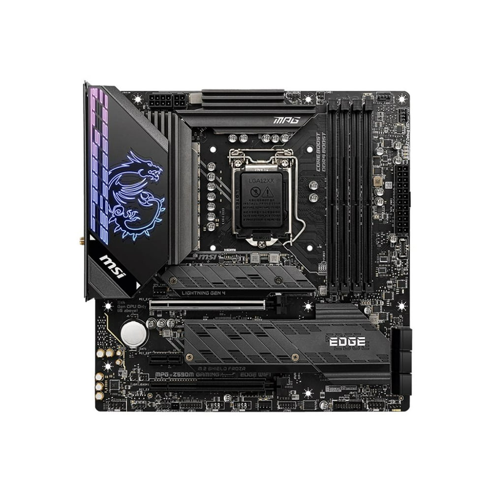 MSI MPG Z590M GAMING EDGE WIFI Motherboard micro ATX LGA1200