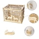 thumbnail image 1 of Fiudx Caja para Tarjetas de Boda, Diseño Único con Cerradura, Artesanía Rústica de Madera, Elegante Decoración para Bodas, Ideal para Fiestas de Cumpleaños, Caja de Regalo de Dinero Diy, Tamaño 30 X, 1 of 6