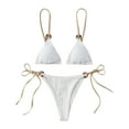 thumbnail image 2 of Cheers US Bikinis Swimsuit Set for Women Swimwear Bathing Suit Tie String Thong, 2 of 7