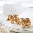 thumbnail image 4 of 4 piezas de regalos creativos europeos y americanos, regalos de boda, clip para asiento de elefante dorado, tarjetero de visita, tarjeta de mesa de regalo, 4 of 5
