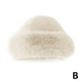 thumbnail image 5 of Winter Fluffy Plush Bucket Hat Ear Protection * Windproof Warm Women New J8, 5 of 7
