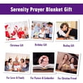 thumbnail image 6 of Bible Verse Blanket Christian Gifts for Women, Religious Gifts Healing Throw Blanket with Inspirational Thoughts and Prayers, Soft Fleece Blanket Birthday Gifts for Women 50"X 60", 6 of 6