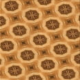 thumbnail image 1 of Ahgly Company Machine Washable Indoor Square Transitional Mahogany Brown Area Rugs, 4' Square, 1 of 7