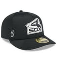 thumbnail image 3 of Men's New Era  Black Chicago White Sox 2024 Clubhouse Low Profile 59FIFTY Fitted Hat, 3 of 5