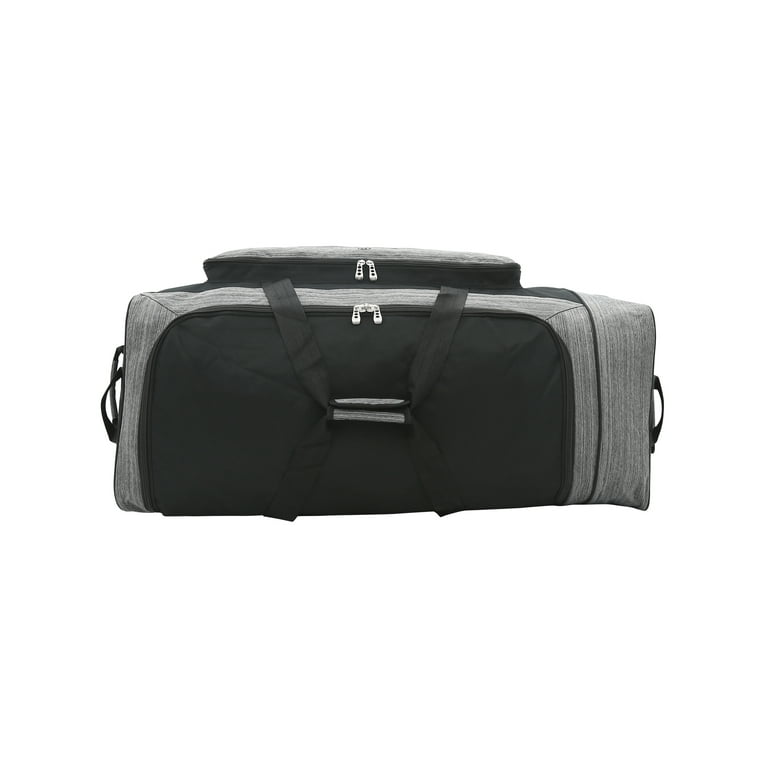 Protege 32 inch Compactible Rolling Duffel, Gray