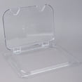 thumbnail image 4 of Carlisle 10239Z07 StorPlus EZ Access 1/2 Size Clear Polycarbonate Hinged Lid with One Notch, 4 of 4