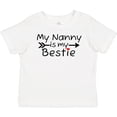 thumbnail image 3 of Inktastic My Nanny is My Bestie Boys or Girls Baby T-Shirt, 3 of 5
