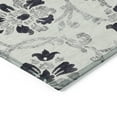 thumbnail image 4 of Addison Rugs Chantille Indoor/Outdoor Traditional Floral Black Washable Runner Rug, 2'3" x 7'6", 4 of 6