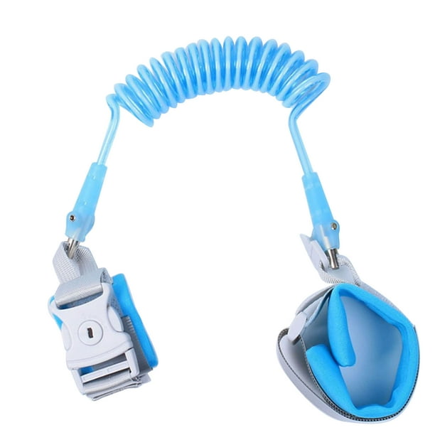 Correa para niños pequeños, ajustable, rotación de 360 grados, pulsera antipérdida, pulsera de seguridad para niños, arnés de cuerda