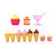 thumbnail image 4 of El juego de aparentar Conjunto de 39 Piezas Carrito de Dulces Alimentos de Crema Dulces Niños Fanmusic El juego de aparentar, 4 of 7