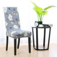 thumbnail image 4 of Unique Bargains Stretch Spandex Dining Chair Covers Protector Set of 4, 4 of 7