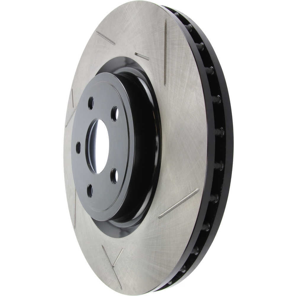 StopTech 12-18 Jeep Grand Cherokee SRT8 (380mm Front Disc) Front Left Slotted Sport Brake Rotor Fits select: 2017-2020 DODGE DURANGO, 2012-2018 JEEP GRAND CHEROKEE SRT-8