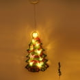 thumbnail image 1 of Mistaha LED Christmas Decoration String Light with Suction Cups, Battery Operated Festive Window Curtain Hanging Light, Warm White - Christmas Tree Design (Batteries Excluded), 1 of 7