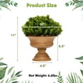 thumbnail image 2 of Gymax 4-Pack Artificial Plants Fake Mini Potted Plant Small Greenery Decor for Indoor, 2 of 10
