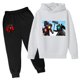 thumbnail image 3 of Nuevo juego Skibidi, ropa de baño para niños, sudadera con capucha y pantalones de jogging, conjuntos de 2 piezas, sudaderas con capucha de dibujos animados para niños, conjunto informal para niñas ad, 3 of 5