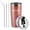 Rose Gold, variant on Godmother Gift - Godmother Travel Tumbler, Mother’s Day Tumbler, 20Oz Insulated Stainless Steel Travel Tumbler with Lid and Straw - Mom Gift for Mother’s Day, Birthday, Christmas, Aqua Blue
