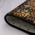 thumbnail image 4 of DouZhe Tapis de Zone Motif Maya Mexicain Antidérapant Lavable en Machine, Tapis de Sol Style Texture Blocs Maya, 63x48 Pouces, 4 of 6