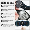 thumbnail image 4 of CAMOTUSE 4PCS Dual Unit Electric Pulse Massager for Muscle Stimulation & Pain Relief Therapy - TENS EMS Muscle Stimulator Machine, 4 of 7