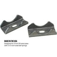 thumbnail image 6 of Speedway Motors 3" Axle Tube Adjustable Leaf Spring Kit: CNC-Machined Perch, Shock Mount, U-Bolts, Tire Clearance & Centering for 55-'86 Chevy V8, Set of 16, 6 of 12