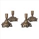 thumbnail image 1 of 4 Candelabros, Candelabros Cónicos para Candelabros, Candelabros de Metal Vintage de Latón Dorado, 1 of 9