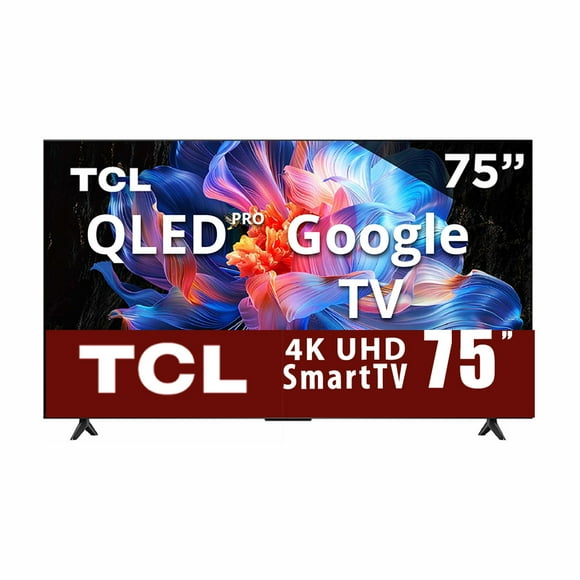 TV TCL Pantalla 75 Pulgadas QLED 4k Smart Google TV 75Q51KG