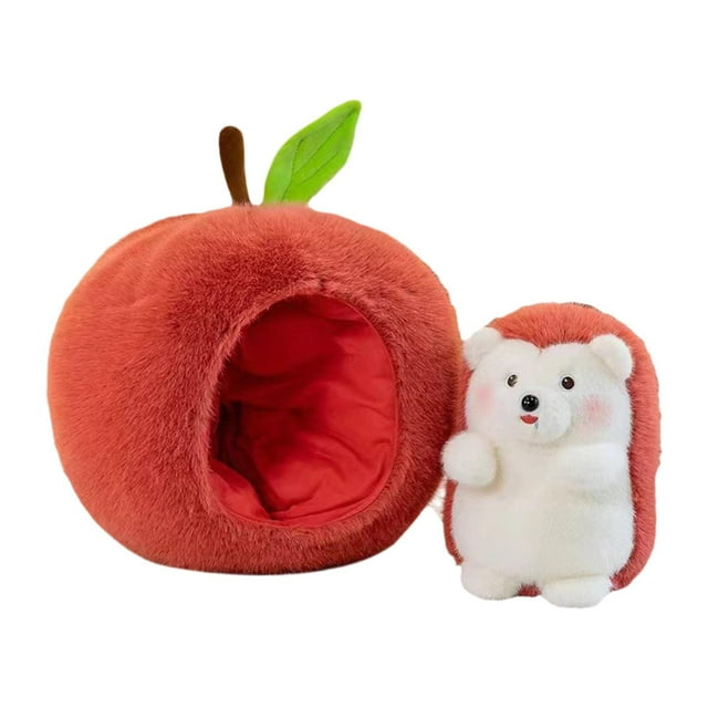 lionlar Creative Hedgehog Toy Soft Realistic Hugging Toy for Boys Girls Adults Small