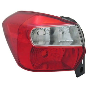 Tail Light Lamp Assembly-CAPA Certified Left TYC for 12-16 Subaru Impreza Fits select: 2013-2015 SUBARU XV CROSSTREK, 2016-2017 SUBARU CROSSTREK PREMIUM