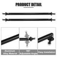 thumbnail image 4 of Unique Bargains 2pcs 200mm 7.87' Car Splitter Support Rods Adjustable Front Rear Bumper Lip Splitter Strut Rod Tie Support Bars Black, 4 of 7