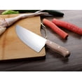 thumbnail image 4 of KOFERY 8-Inch Blade Traditional Forged Stainless Steel Butcher Knife Meat Cleaver L301 Big, 4 of 7