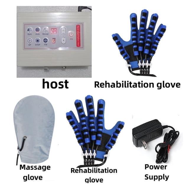 Rehabilitation Robot Gloves Stroke Hemiplegia Cerebral Infarction Training Equipment Finger Exerciser ,Convenient and Portable