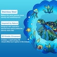 thumbnail image 2 of Wind Spinner GOTOME Sea Turtle 3D para colgar en metal, 30 cm, 2 of 6