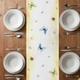 thumbnail image 6 of Yellow Sunflowers Table Runner - 120 Inch Long, Kitchen Dining Table Runner Dresser Scarves, Spring Gnomes Hydrangea Daisy Plants Farmhouse Decor for Coffee Tables Wedding Party Banquet, 6 of 8