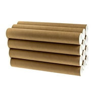 2" x 15" Cardboard Mailing Tube 12 Pack with Caps