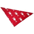 thumbnail image 3 of Bandana para perro, baberos triangulares, bufanda, corbatas, pañuelo transpirable para mascotas, disfraces navideños para perros para fiesta , ciervo rojo, 3 of 9