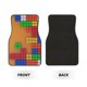thumbnail image 2 of Fotbe Colorful Building Blocks A Juego de 4 Tapetes para Auto con Estampado – Alfombrillas de Goma Reforzada, Diseño Antideslizante, Protección para Todo el Año – Vehículos, Autos, Camionetas y SUVs, 2 of 7