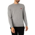 thumbnail image 2 of HUGO San Cassius Knit Sweater, Grey, 2 of 6